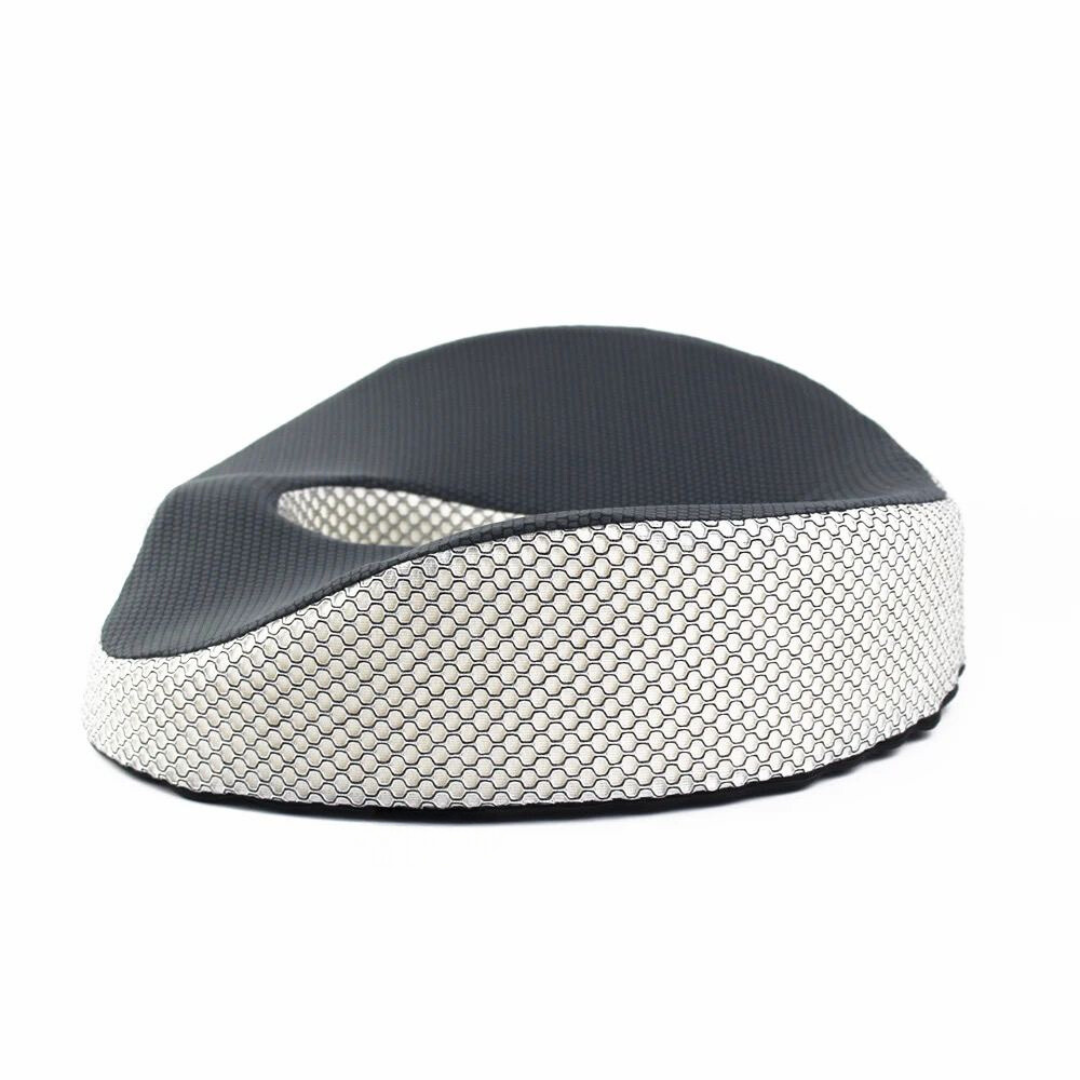 Perna Ortopedica Suport Coccis, pentru Scaun de Birou sau Masina, pentru Hemoroizi, Husa Respirabila si Antialunecare, Spuma cu memorie