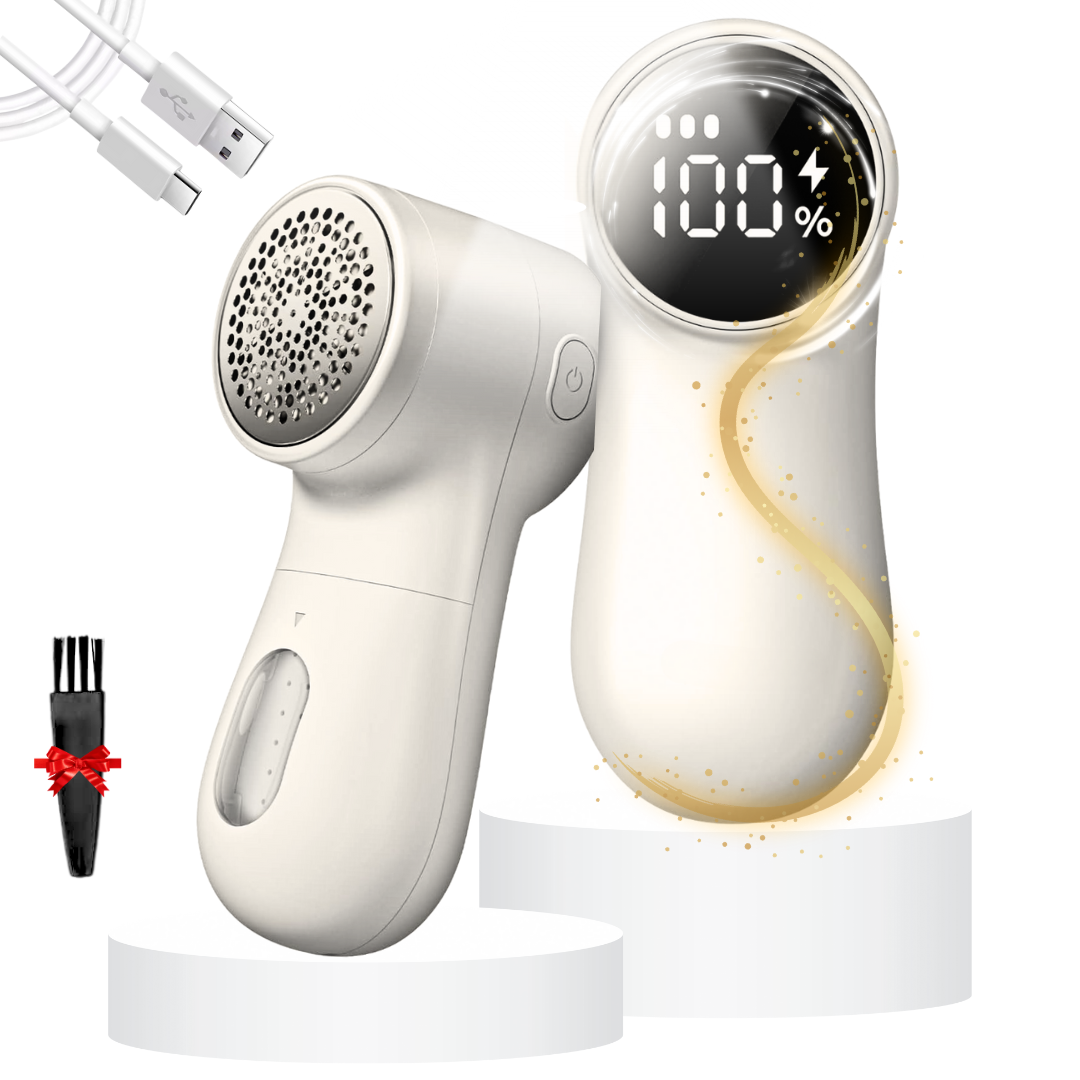 Aparat de curatat scame  Lemaro®, potrivit pentru toate tipurile de haine, Incarcare USB