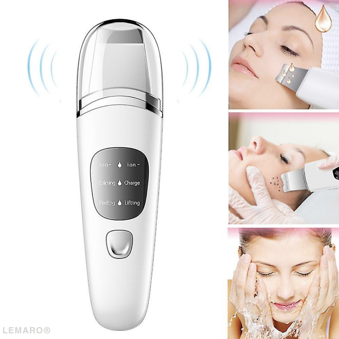 Aparat pentru Curatare Faciala cu Ultrasunete, Lifting Ten, cu Ioni, Skin Scrubber