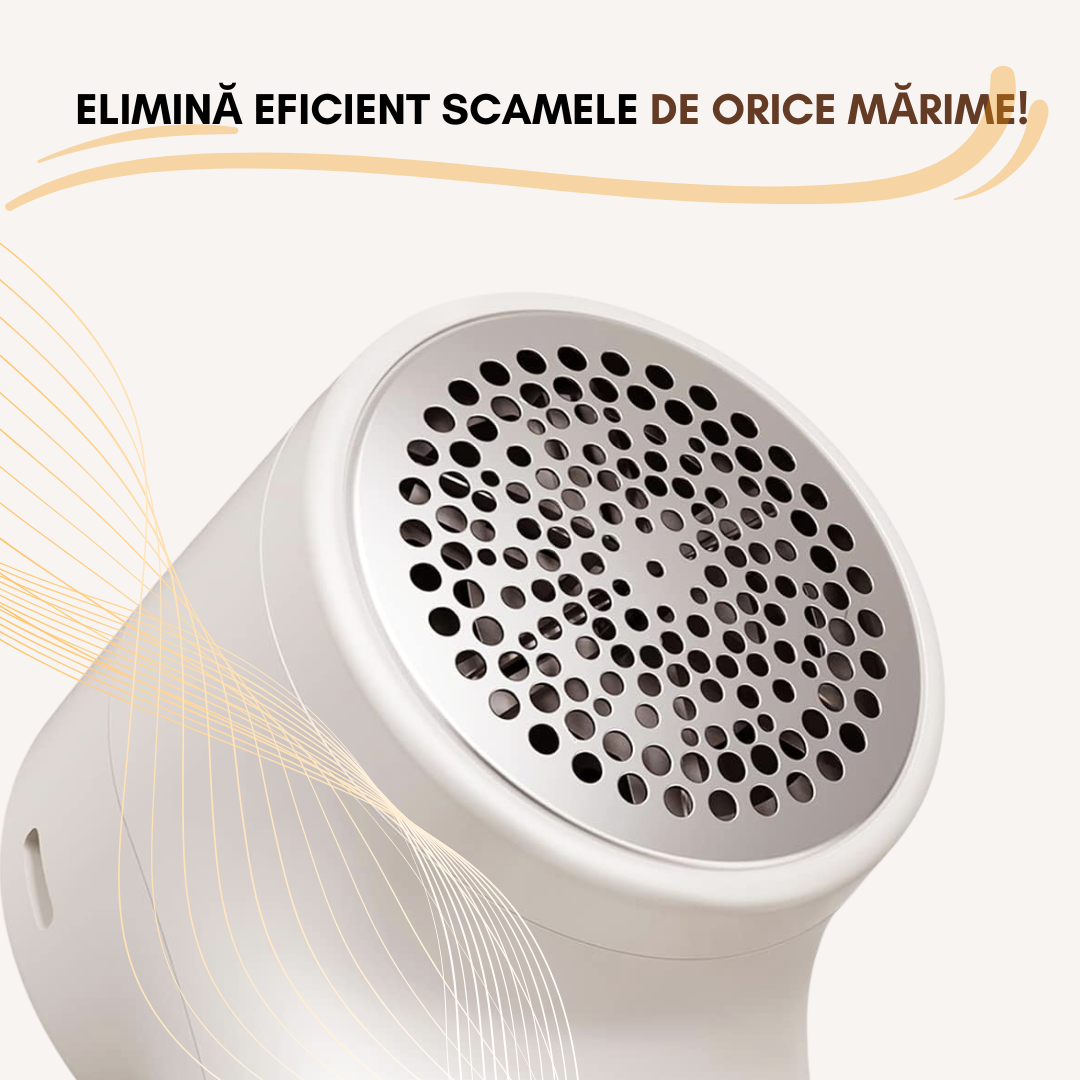 Aparat de curatat scame  Lemaro®, potrivit pentru toate tipurile de haine, Incarcare USB